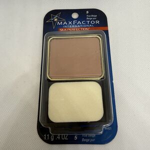 NEW Max Factor Silk Perfection Makeup Foundation - 5 True Beige Old Stock